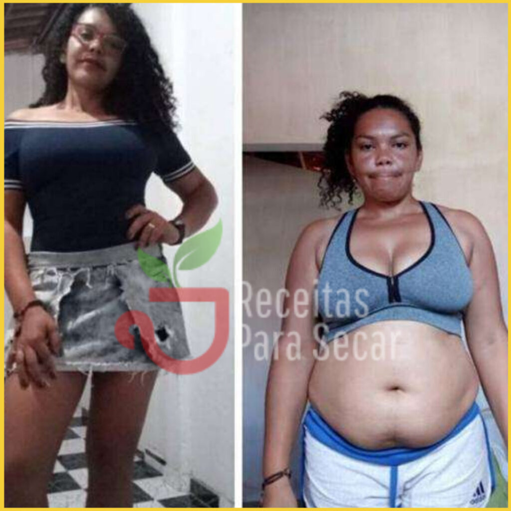 antes e depois receitas para secar mulher 3